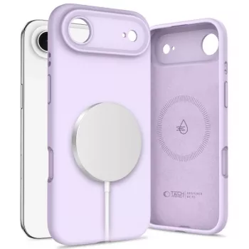 Tech-Protect Silicone custodia MagSafe per Apple iPhone 17 Air - mauve