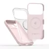 Tech-Protect Silicone custodia MagSafe per Apple iPhone 17 Pro Max, rosa perla