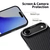 Tech-Protect Ion Carbon custodia MagSafe per iPhone 17 Air, nero/argento