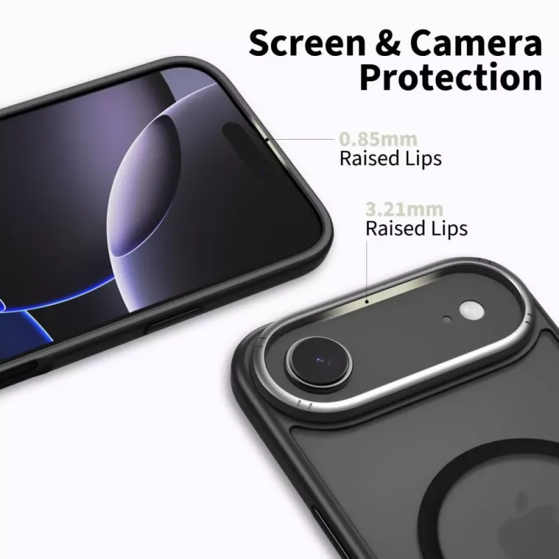 Tech-Protect Magedge MagSafe iPhone 17 Air nero opaco/gunmetal