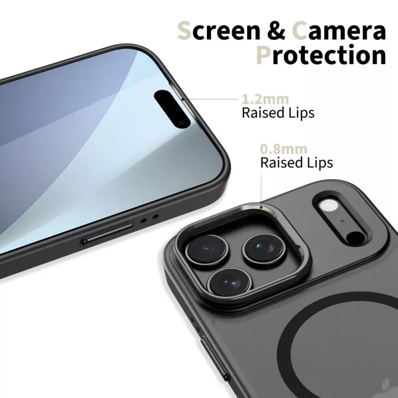Tech-Protect Magstand MagSafe iPhone 17 Pro Max nero opaco