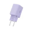 TECH-PROTECT NCM33 caricabatterie da rete 2 porte PD 33W / QC3.0 lilla