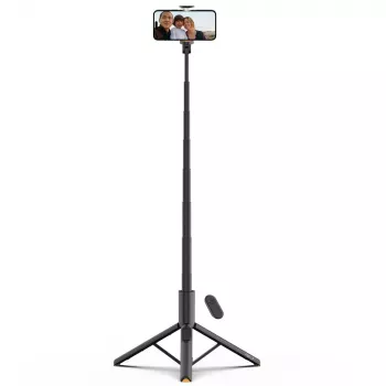 Tech-Protect L09S selfie stick e treppiede nero