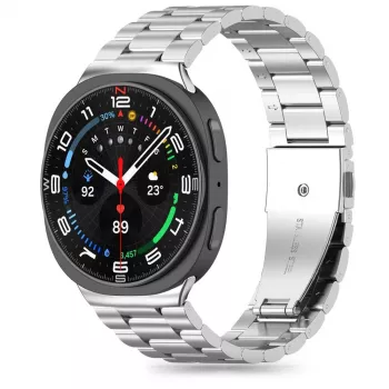 Tech-Protect cinturino in acciaio inox per Samsung Galaxy Watch 8 / Classic (40/44/46 mm) argento