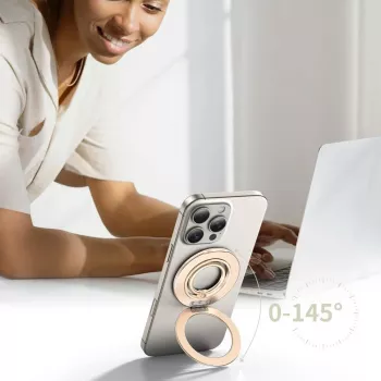 TECH-PROTECT MMR600 Magnetic MagSafe Phone Ring oro satinato