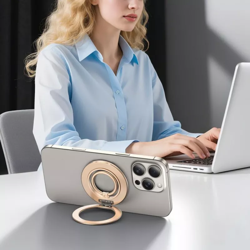 TECH-PROTECT MMR600 Magnetic MagSafe Phone Ring oro satinato