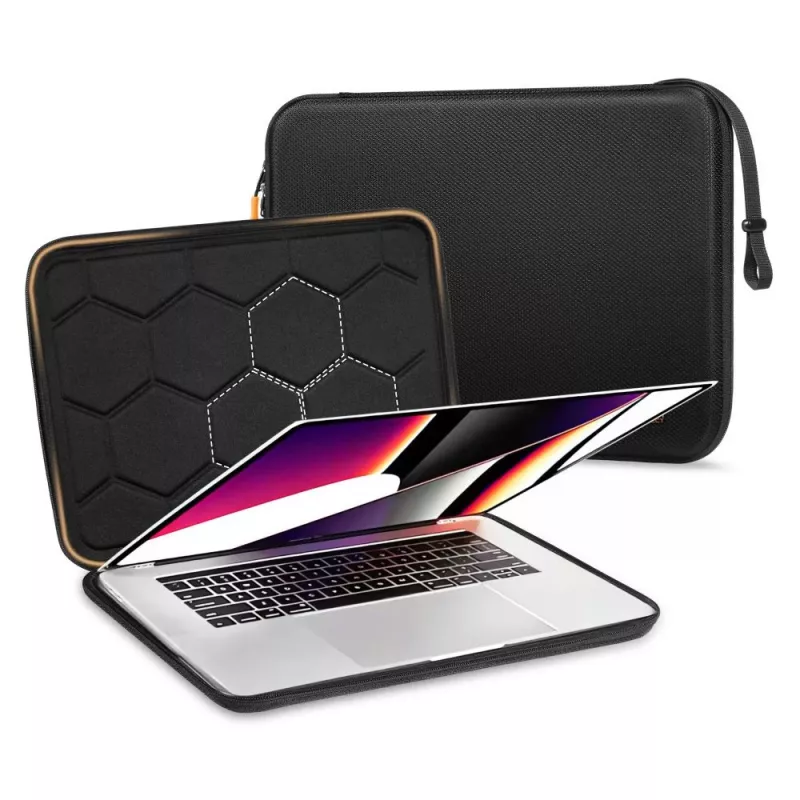 TECH-PROTECT HardPouch custodia per laptop 15-16 pollici nero/arancione