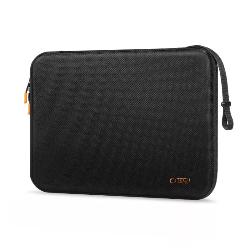 TECH-PROTECT Hard Pouch custodia per laptop 13-14 pollici nero/arancione