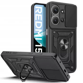 Tech-Protect Camshield Pro custodia per Xiaomi Redmi 15C, nero