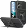 Tech-Protect Camshield Pro Custodia per Xiaomi Redmi 15C, Nera