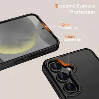 Tech-Protect Magmat Custodia per Xiaomi Redmi 15 4G, Nera opaca