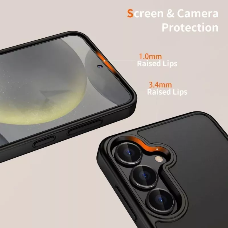 Tech-Protect Magmat Custodia per Xiaomi Redmi 15 4G, Nera opaca