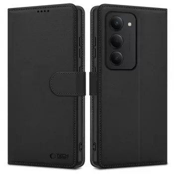 Tech-Protect Wallet Case per Xiaomi Redmi 15 4G / 5G, nero