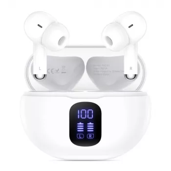 TECH-PROTECT ULTRABOOST TWS Earphone Pro G2 bianco