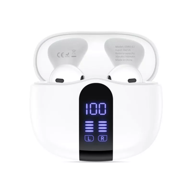 TECH-PROTECT ULTRABOOST TWS Earphone Core G2 bianco