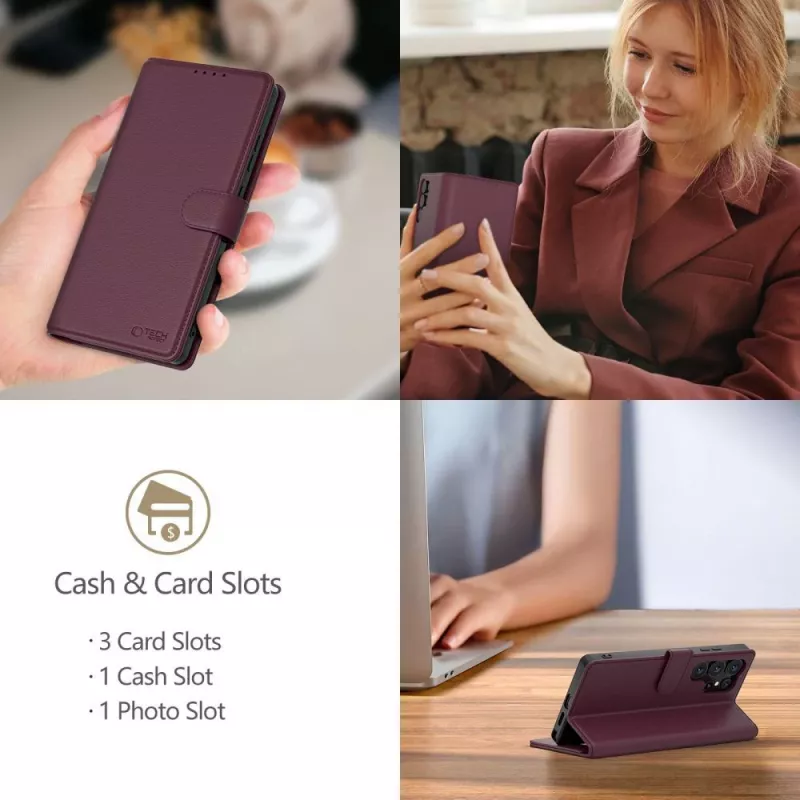Tech-Protect Wallet Case per Samsung Galaxy A17 4G / 5G, mora