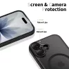TECH-PROTECT MagPeak MagSafe Case per iPhone 17, nero opaco