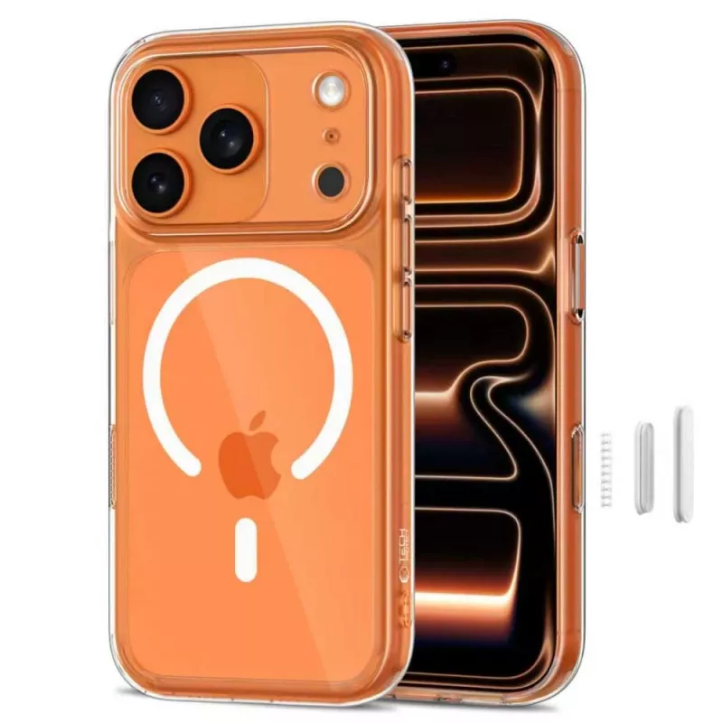 TECH-PROTECT MagPeak MagSafe Clear Case per Apple iPhone 17 Pro
