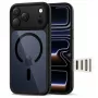 TECH-PROTECT MagPeak MagSafe Cover posteriore ibrida per Apple iPhone 17 Pro Max, nero/trasparente