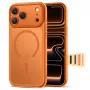 TECH-PROTECT MAGPEAK MAGSAFE CC IPHONE 17 PRO NERO OPACO COSMIC ORANGE