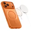 TECH-PROTECT MAGPEAK MAGSAFE CC IPHONE 17 PRO NERO OPACO COSMIC ORANGE