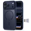 TECH-PROTECT MAGPEAK MAGSAFE CC IPHONE 17 PRO NERO OPACO DEEP BLUE