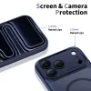 TECH-PROTECT MAGPEAK MAGSAFE CC IPHONE 17 PRO NERO OPACO DEEP BLUE