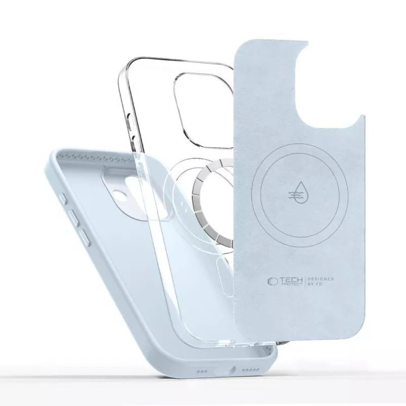 TECH-PROTECT UNIQ MagSafe iPhone 17 Cover Mist Blue