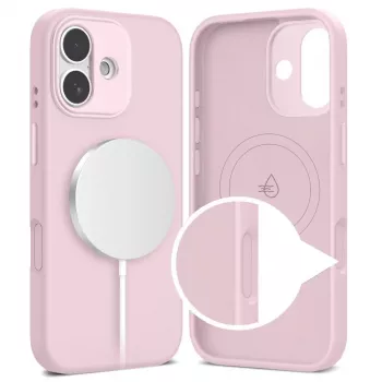 TECH-PROTECT UNIQ MagSafe iPhone 17 Cover posteriore rosa