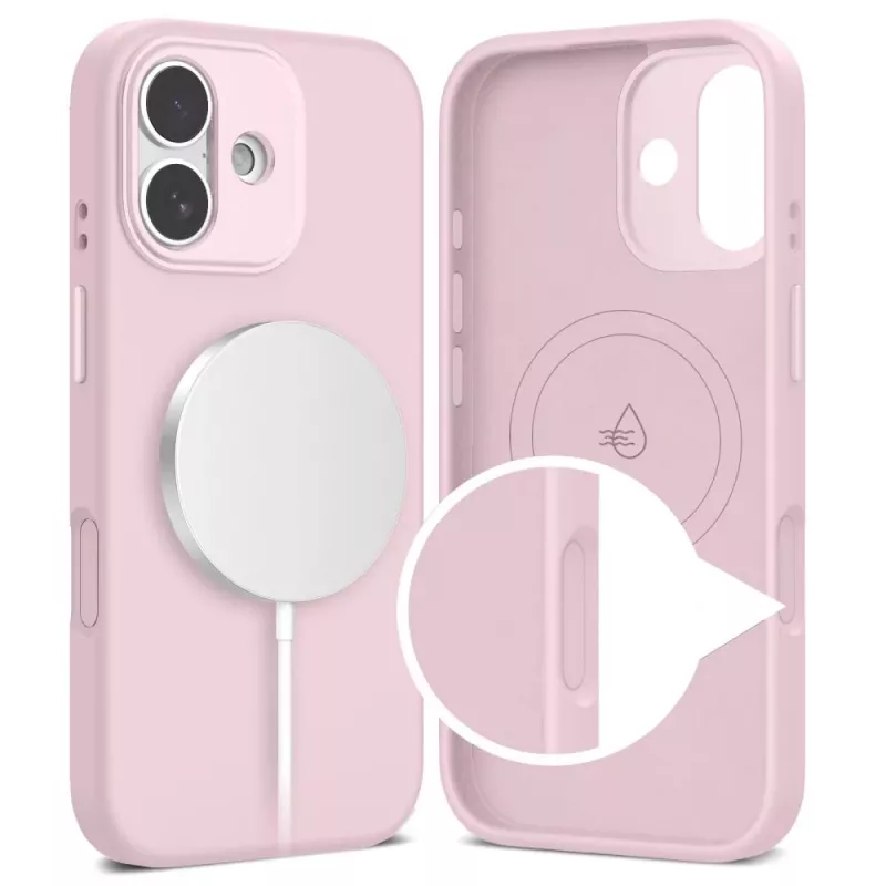 TECH-PROTECT UNIQ MagSafe iPhone 17 Cover posteriore rosa