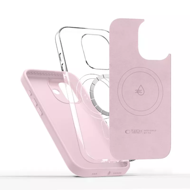 TECH-PROTECT UNIQ MagSafe iPhone 17 Cover posteriore rosa