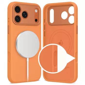 TECH-PROTECT UNIQ MagSafe iPhone 17 Pro Cover posteriore Cosmic Orange