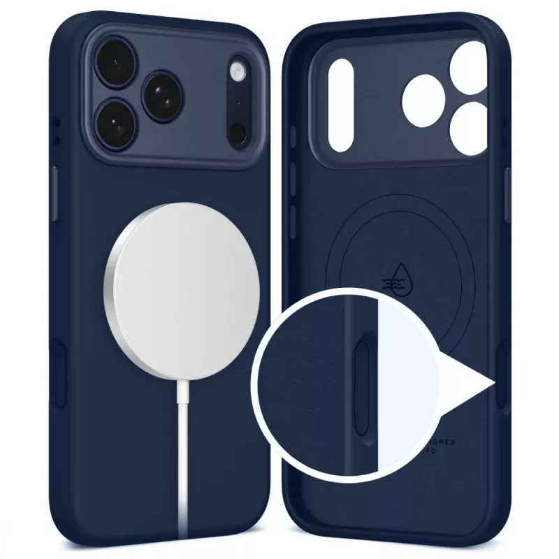 Tech-Protect Uniq Cover MagSafe per Apple iPhone 17 Pro Max, blu intenso