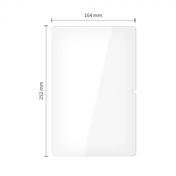 TECH-PROTECT Glass Fit+ Vetro temperato protezione schermo 2 pezzi per Samsung Galaxy Tab A9+ / A11+ Plus 11,0 pollici (SM-X210/X215/X216/X230/X235/X236) trasparente