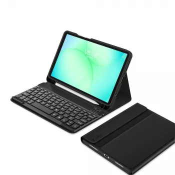 Tech-Protect SC PEN + KB Case per Samsung Galaxy Tab A9 / A11 8,7 pollici X110 / X115 / X133 / X135, nero