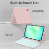 TECH-PROTECT SC Pen + Keyboard per Samsung Galaxy Tab A9 / A11 8.7 X110 / X115 / X133 / X135, rosa