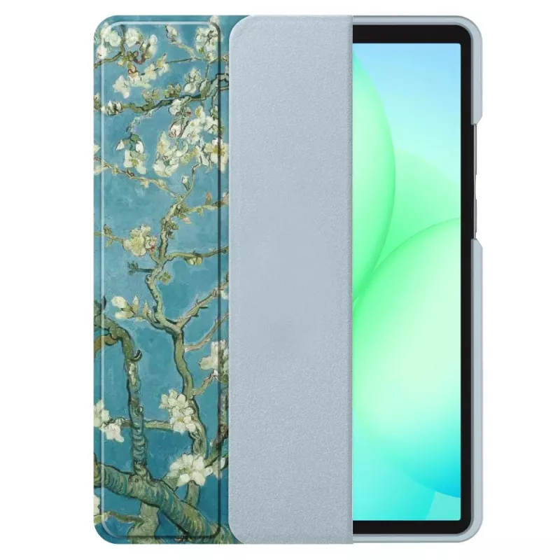 Tech-Protect Smart Case per Samsung Galaxy Tab A9+/A11+ - motivo fiori di ciliegio Sakura