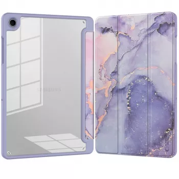 TECH-PROTECT SC PEN HYBRID Galaxy Tab A9+ / A11+ PLUS 11.0 X210 / X215 / X216 / X230 / X235 / X236 marmo viola