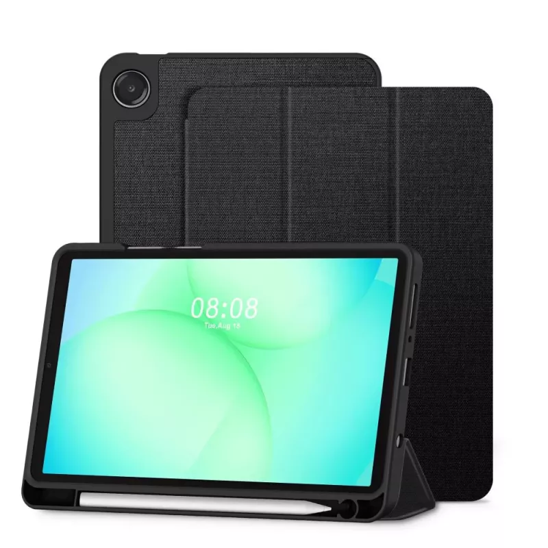 Tech-Protect SC Pen Canvas Folio Case per Samsung Galaxy Tab A9+/A11+ - nero