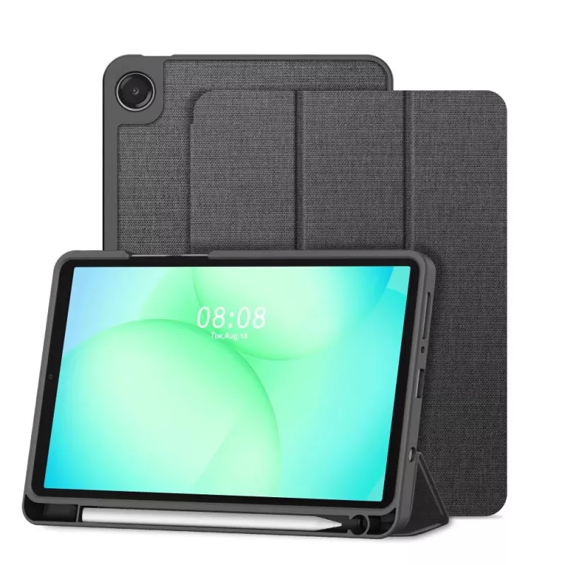 Tech-Protect SC PEN Canvas Custodia per Samsung Galaxy Tab A9+/A11+ - grigio