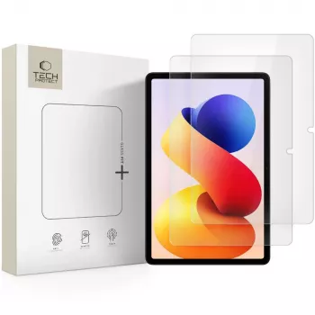 Tech-Protect Glass Fit+ Vetro temperato protezione schermo 2 pezzi per Xiaomi Poco Pad M1 / Redmi Pad Pro / 2 Pro 12.1 trasparente
