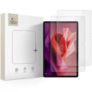 TECH-PROTECT Glass Fit+ Vetro temperato protezione schermo 2 pezzi per Lenovo Tab P12 / Idea Tab Pro / Yoga Tab Plus 12.7 TB-370 / TB-373 / TB-520 trasparente
