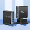 TECH-PROTECT DC160W-GAN Caricabatterie desktop 6 porte PD 160W / QC3.0 nero