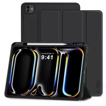 Tech-Protect SC Pen Custodia per iPad Pro 11 5th/6th Gen (2024-2025), Nera