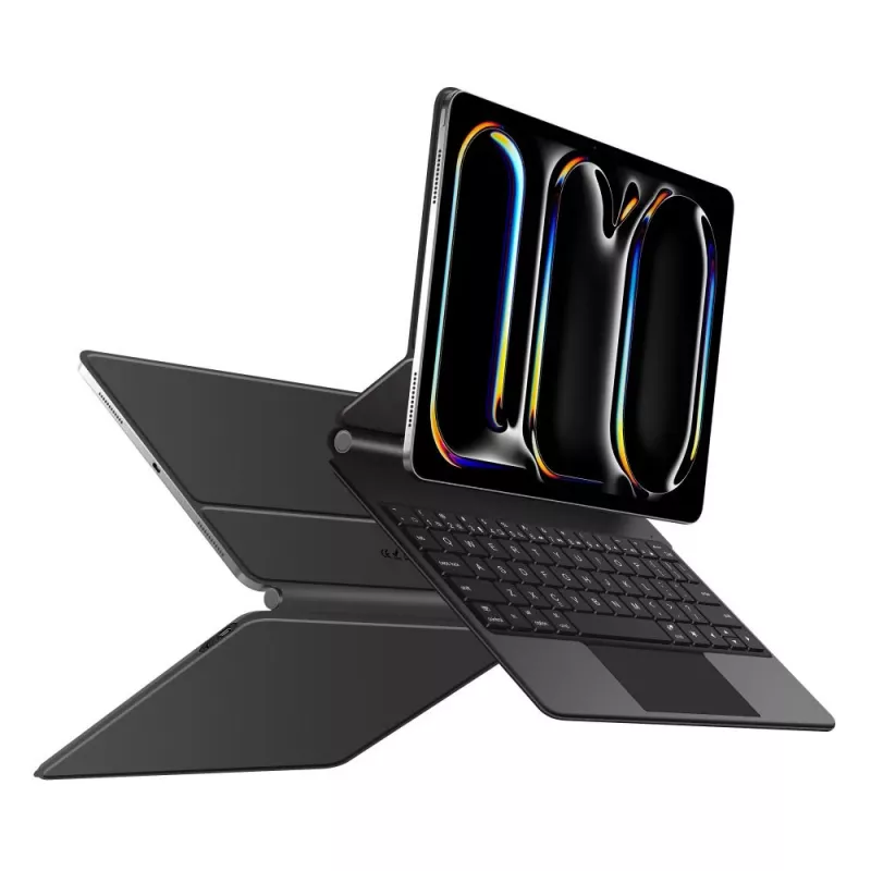 Tech-Protect SC Magnetic + Keyboard Case per iPad Pro 13 pollici 7/8 2024-2025, nero