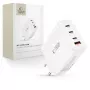 TECH-PROTECT NC120W-GAN caricabatterie da rete 4 porte PD 120W / QC3.0 bianco