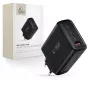 TECH-PROTECT NC120W-GAN caricabatterie da rete 4 porte PD 120W / QC3.0 nero