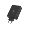 TECH-PROTECT NC120W-GAN caricabatterie da rete 4 porte PD 120W / QC3.0 nero