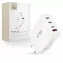 TECH-PROTECT NC140W-GAN caricabatterie da rete 4 porte PD 140W / QC3.0 bianco
