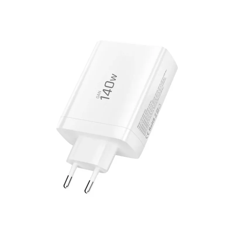TECH-PROTECT NC140W-GAN caricabatterie da rete 4 porte PD 140W / QC3.0 bianco